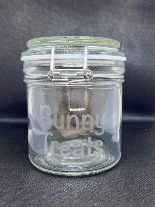 Bunny treat jar