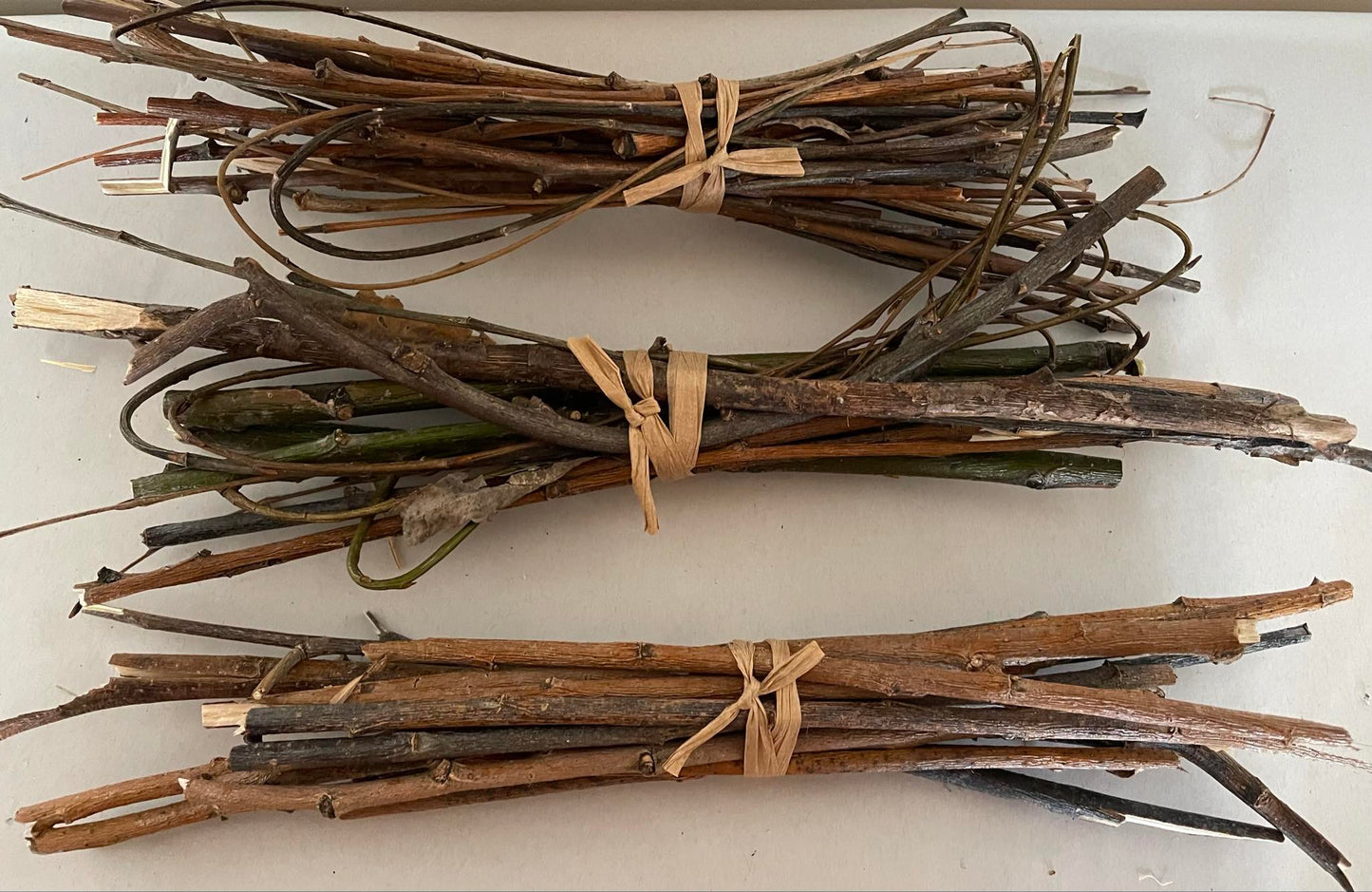 Willow stick bunch