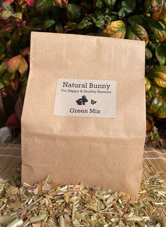 Natural Bunny - Green Mix